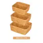 Panier de rangement rectangulaire Osellia – Osier tressé – Maison – Image 23