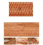 Boîte de rangement osier tressé avec couvercle Marron/Beige – Rangement maison – Osier – Image 32