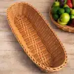 Corbeille ovale en osier – Panier de rangement et de présentation