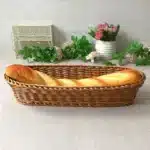 Corbeille ovale en osier – Panier de rangement et de présentation – Image 3