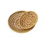 Panier osier de rangement tressé décoratif – Marron – Cuisine & maison – Image 17