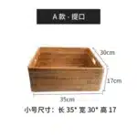 Panier de rangement rectangulaire Osellia – Osier tressé – Maison – Image 39