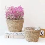 Panier jardinière en osier Osellia Mini à Large – Osier – Cache-pot décoratif – Image 18