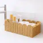 Panier de rangement osier Osellia rectangulaire – Osier recomposé – Décoration – Image 5