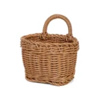 Panier osier de rangement avec poignée – Décoration maison – Multifonctions – Image 9