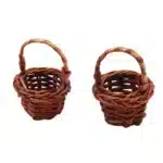 Mini panier osier tressé avec anse – Liplasting – Marron – Décoration & loisirs créatifs – Osier – Image 17