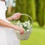 Panier osier décoratif tressé à anse WELOVE House Blanc / Marron – Décoration & rangement – Image 6