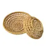 Panier osier de rangement tressé décoratif – Marron – Cuisine & maison – Image 20